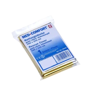 Izotermická fólia 1600 x 2100 mm zlato-strieborná