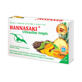 Fytopharma Hannasaki Ultraslim Tropic – červený čaj so sušeným ovocím