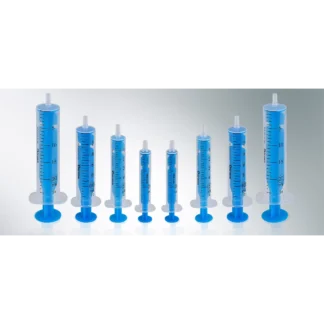 Injekčná striekačka, dvojdielna, LUER, na jedno použitie, sterilná