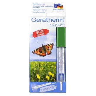 Teplomer Geratherm bezortuťový + sklepávadlo
