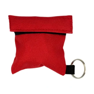 Resuscitačné rúško KPR s rukavicami – prívesok na kľúče