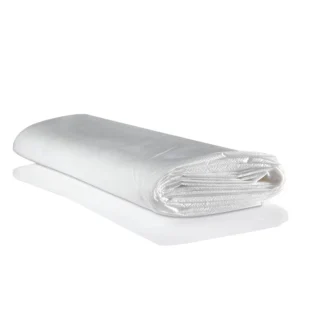 Laminované jednorazové prestieradlo z netkanej textílie, biele, 80 x 210 cm (25 ks/balenie)