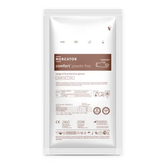 COMFORT PF operačné latexové rukavice bez púdru, sterilné – 1 ks (pár)