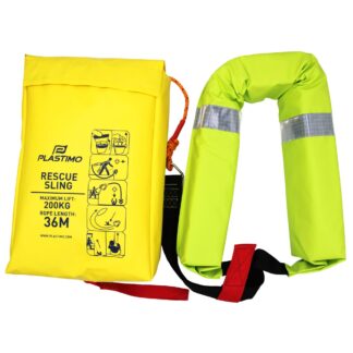 Rescue Sling® žltý - záchranný systém MOB s lanom 36 m