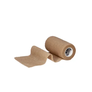 YellowBAND - kohezívny fixačný obväz - 10 cm x 4,5 m - telová farba