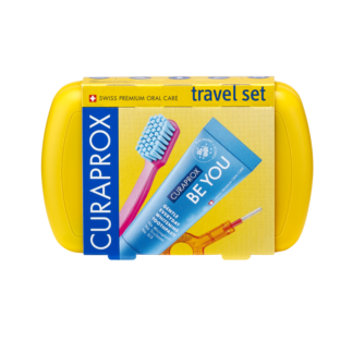 CURAPROX Cestovná sada – žltá