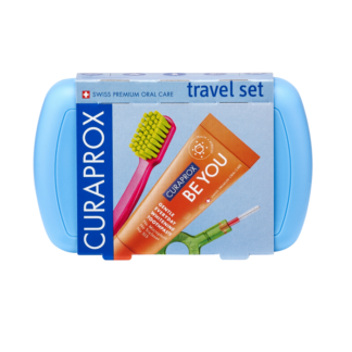 CURAPROX Travel set modrý