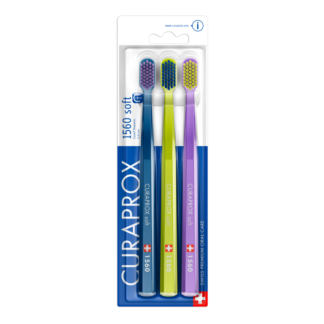 CURAPROX Zubné kefky CS Soft 1560, balenie po 3 kusoch