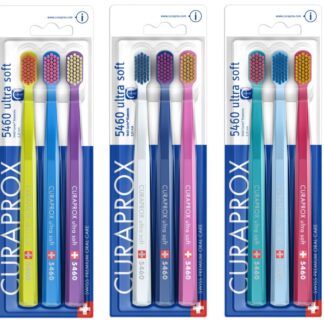 CURAPROX Zubné kefky CS Ultra soft 5460, balenie po 3 kusoch