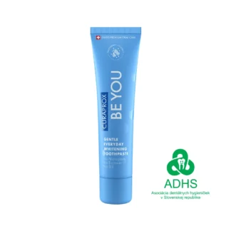 Bieliaca zubná pasta CURAPROX – BE YOU single černica + sladké drievko 60 ml